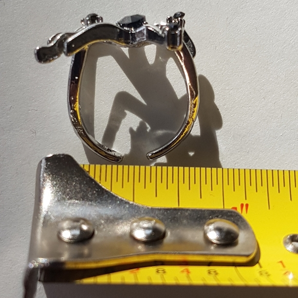 🕷️ Black Gems Spider Ring - Picture 5 of 5